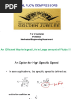 Axial Flow Compressors: An Efficient Way To Ingest Life in Large Amount of Fluids !!!