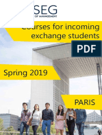 IESEG Incoming Course Catalogue Paris