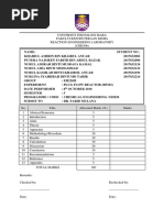 CHE516 - Lab Report On Plug Flow Reactor PDF