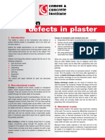 Common Defects in Plaster PDF