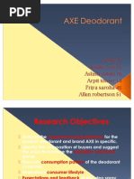 Download Axe Mkt Research by Ashish Zutshi SN43297904 doc pdf