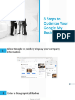 8 Steps To Optimize Your Google My Business
