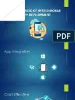 Advantaged of Hybrid Mobile App Development