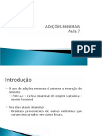 Aula 6 - Adições Minerais