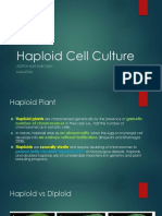 Haploid Cell Culture: Aditya Nur Subchan Nailatun