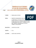 DG 2018 y Vehicle Tracking verifican diseño geométrico de carretera