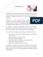 BLOQUE 3. ANEXO 1. Lenguaje, Comunicación y Emoción