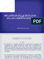 Influencia de La Geologia en Las Cimentaciones