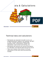 Tech Data & Calculations