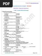 10th Geography Questions in English New Book PDF