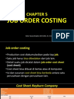 Cost CH 5 Job Order Costing 2019