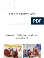 Ethic in Newborn Care