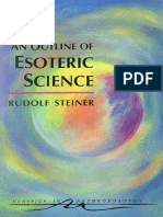 (Classics in Anthroposophy) Rudolf Steiner, Catherine E. Creeger - An Outline of Esoteric Science -Anthroposophic Press (1997)