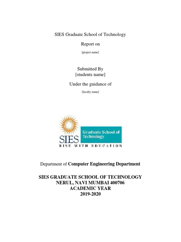 Project Report on Computer Engineering | PDF | Computers