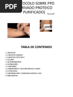 Manual de Prueba Tuberculínica PPD | PDF | Tuberculosis ...