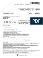 FCC 2014 TRF 3 Regiao Analista Judiciario Oficial de Justica Avaliador Prova PDF