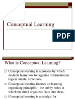 Conceptual Learning