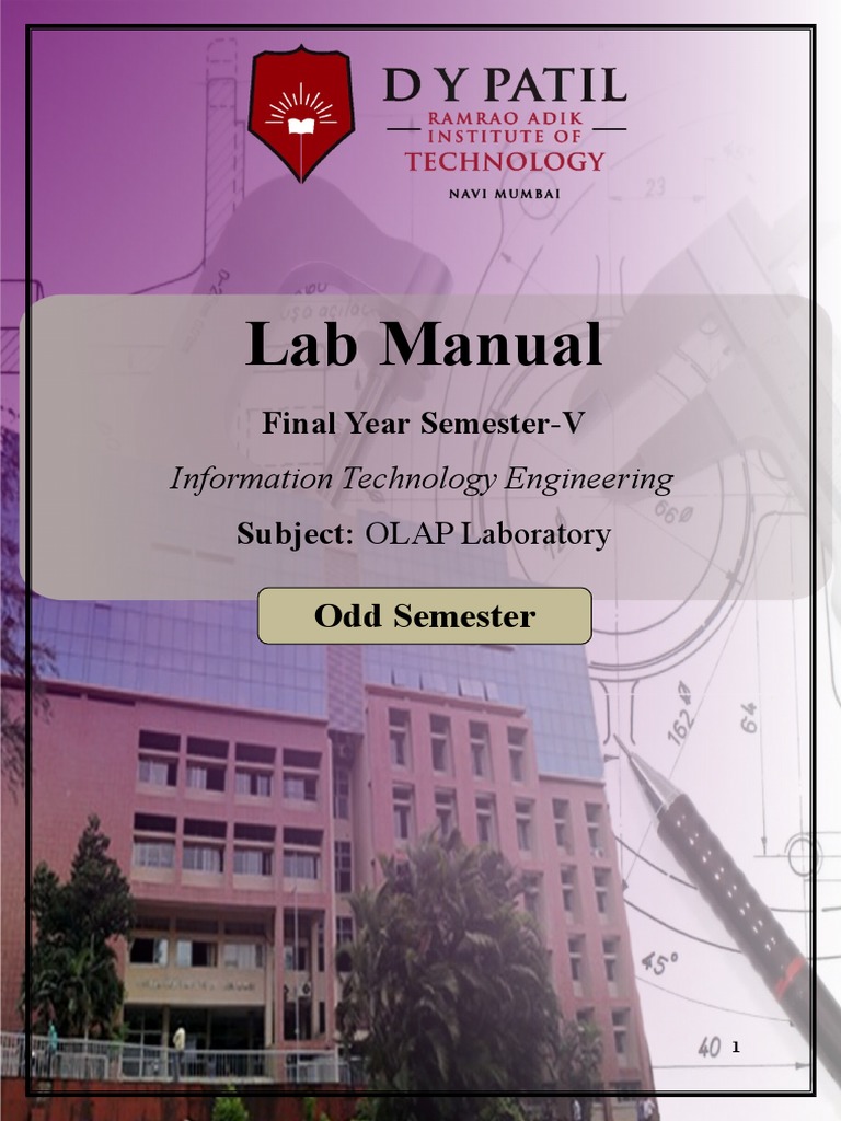 OLAP Lab Manual for IT Engineering | PDF | Microsoft Sql Server ...