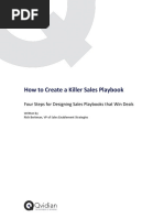 HowToCreateAKillerSalesPlaybook PDF