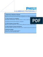 Philips Tarifa de Alumbrado Profesional