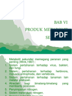 Bab Vi Produksi Metabolit Sekunder