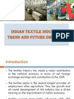 Indian Textile Industry by Mr. Kartikey Danda