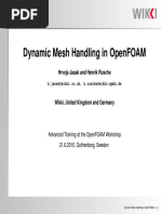 Dynamic Mesh OpenFoam