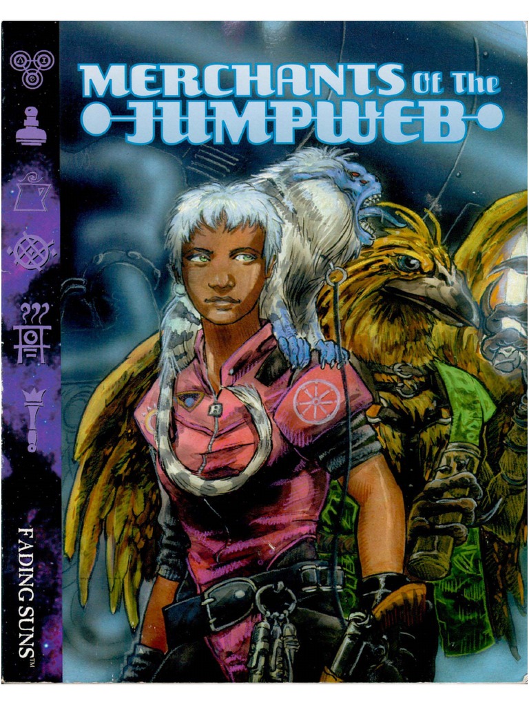 Supplément De Jeu De Rôle FADING SUNS - Merchants Of The Jumpweb (en Anglais, Occasion)