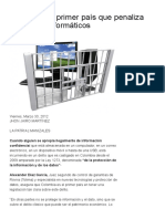 Colombia, El Primer País Que Penaliza Los Delitos Informáticos _ La Patria