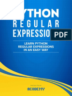 Acodemy Python Learn Python Regular Expressions FAST The Ultimate Crash Course To Learning The B