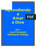 Aprendiendo a amar a Dios