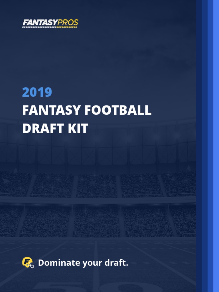 2019 Fantasy Football Draft Kit Dominate Your Draft with PPR Rankings, Player Projections