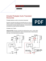 Circuito Proteção Curto Transístor Horizontal