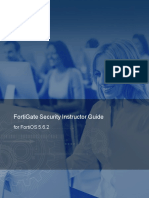 FortiGate Security Instructor Guide