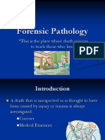 Forensic Pathology Role of The Medical Examiner PPT