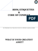 Mannerism, Etiquettes & Code of Conduct