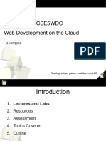 Lecture 1 Intro To Cloud, Git and VMs