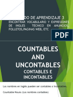 Countables and Uncontables
