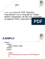 ¿Qué Es PHP?
