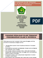 Paranan Kerajaan Islam Terhadap Perkembangan Islam Di Indonesia Dan Peranan Umat Islam Di Indonesia