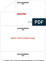 GERIATRIA Valoracion Integral