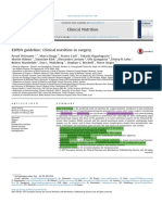 ESPEN Guidline Clinical Nutrition in Surgery