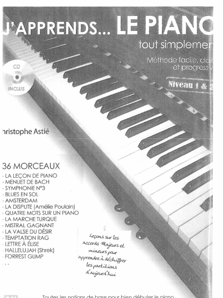 J Apprends Le Piano Tout Simplement Pdf Gratuit