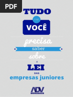 ADV JUNIOR Cartilha Da Lei Empresa Júnior