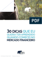 eBook Rafa Trader - 30 Dicas