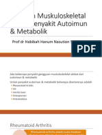 Kelainan Muskuloskeletal akibat Autoimun & Metabolik