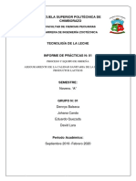 Escuela Superior Politécnica de Chimborazo: Facultad de Ciencias Pecuarias Carrera de Ingeniería Zootécnica