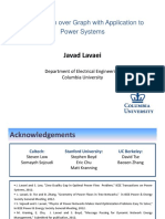 Javad Lavaei: Optimization Over Graph With Application To Power Systems