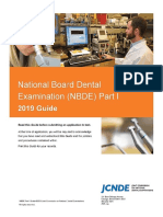 2019 NBDE PartI Guide