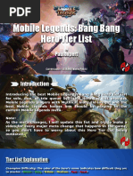 List of Heroes - Mobile Legends - Bang Bang Wiki - Fandom | PDF ...